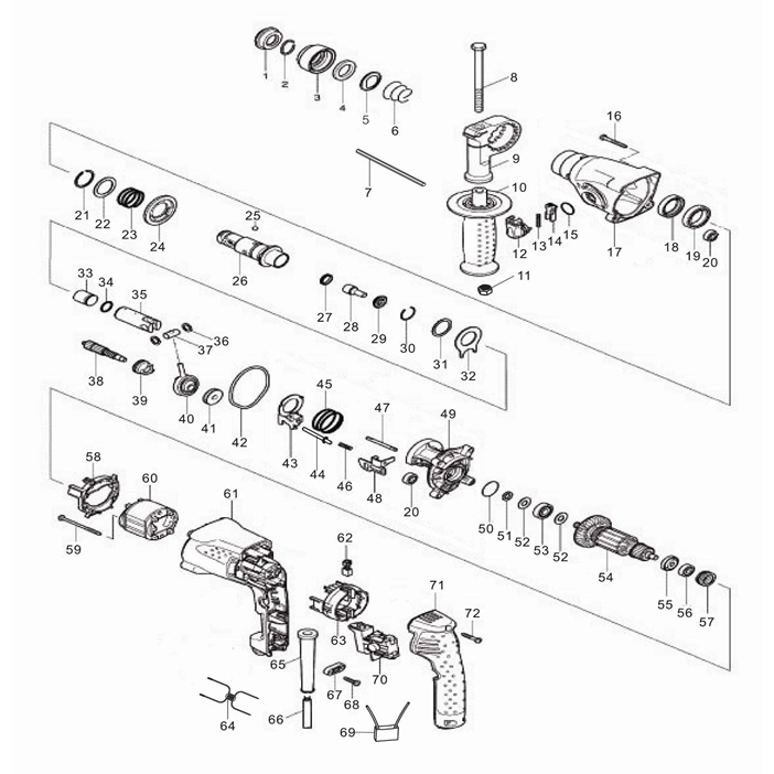 Перфоратор SDS-plus ЗП-470Э